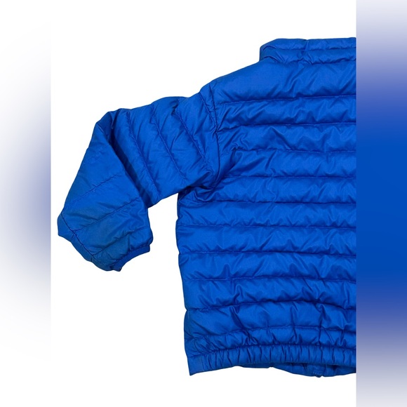 Patagonia Toddler Down Sweater Jacket 4T Blue Puffer Coat Kids Winter - Picture 7 of 12